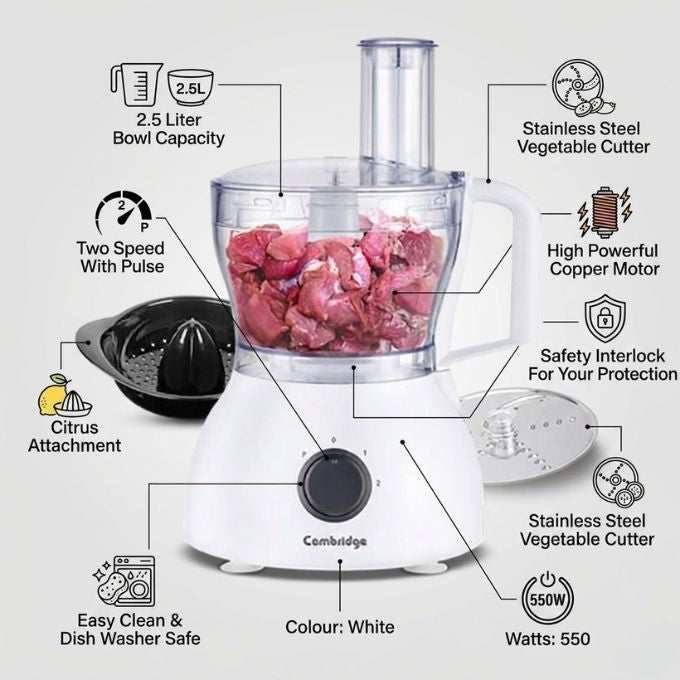 Cambridge | Food Processor | FP232 – Cambridge Appliances